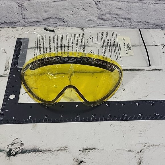 Smith V3 Regulator Snow Ski Goggles Replacement Lense Yellow New - Picture 6 of 6